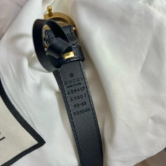 Gucci Belt - GG Marmont Thin Belt
